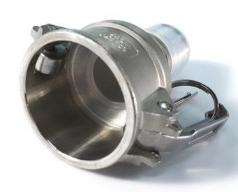 Type C PFA Lined 4 Inch Female Camlock Fittings / Camlock Quick Couplings