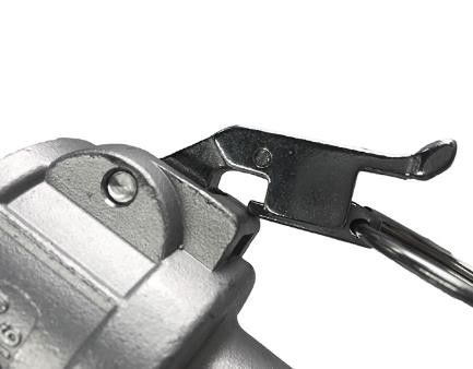 SS316 1 Inch Camlock Fittings / Stainless Steel Camlock Coupling Type B C D DC