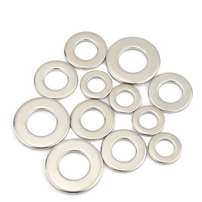 Zinc Plated Class4.8 6.8 8.8 Din 125 Flat Washer / Steel Flat Washer